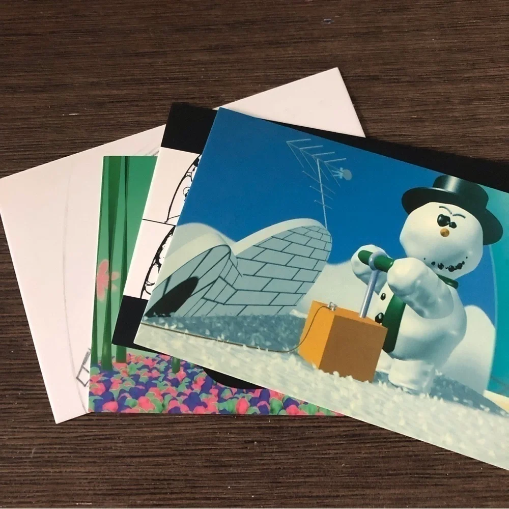 Disney Pixar Shorts Postcards: Knick Knock 4 pack